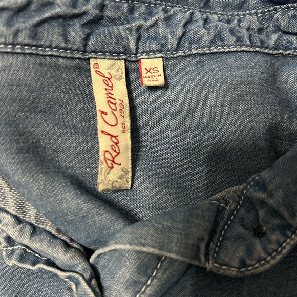 Denim Button Down Shirt - Picture 3 of 3